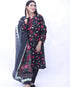 NZSC-716 Stitched 2 Piece Blue Bloom (Shirt+Dupatta) Co Ord Set Lawn